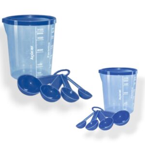 KIT MEDIDA CERTA MULTIUSO AZUL (12PÇS)-INJETEMP