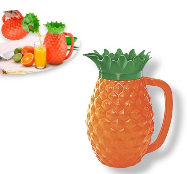 JARRA ABACAXI 1,5LT (6PÇS)-INJETEMP