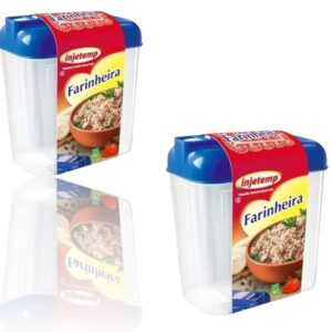 PORTA FARINHA 1LT (12PÇS)-INJETEMP
