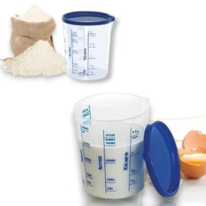 MEDIDOR C/TAMPA 400ML CRISTAL (24PÇS)-INJETEMP