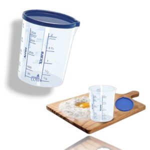 MEDIDOR C/TAMPA 400ML CRISTAL (24PÇS)-INJETEMP