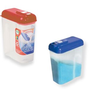PORTA SABÃO EM PÓ C/DOSADOR 1,5LT (12PÇS)-INJETEMP