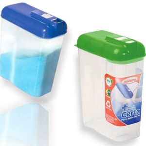 PORTA SABÃO EM PÓ C/DOSADOR 2LTS (6PÇS)-INJETEMP