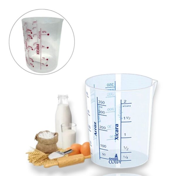 MEDIDOR MULTIUSO 400ML CRISTAL (24PÇS)-INJETEMP