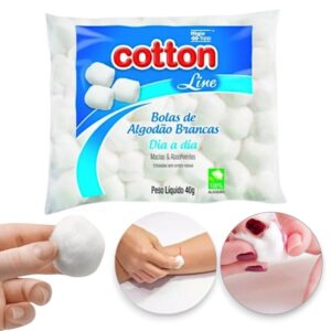 ALGODÃO BOLA BRANCA (40GRX60)-COTTON LINE