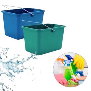 BALDE RETANGULAR REFORÇADO 12,8LTS (12PÇS)-PLASNEW
