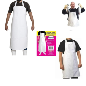 AVENTAL AÇOUGUEIRO BAGUM BRANCO (12PÇS)-MÁXXIMO
