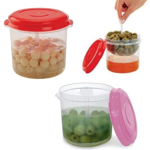 PORTA CONSERVA 1,0LT (12PÇS)-INJETEMP
