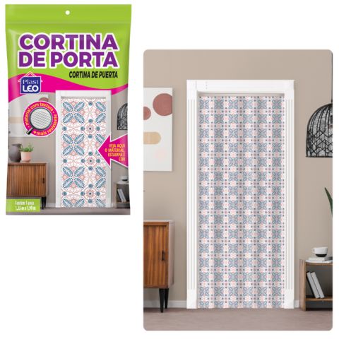 CORTINA DE PORTA (24PÇS)-PLASTLEO