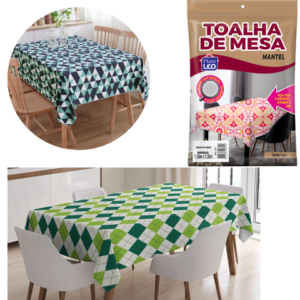 TOALHA DE MESA 1,35X1,35M (24PÇS)-PLASTLEO