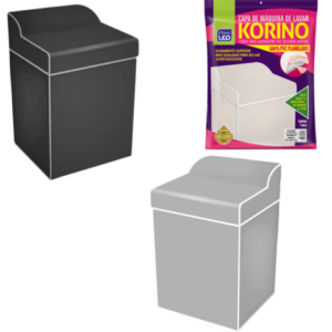 CAPA DE MAQ.FLANELADA LAVAR KORINO LISA P (6PÇS)-PLASTLEO