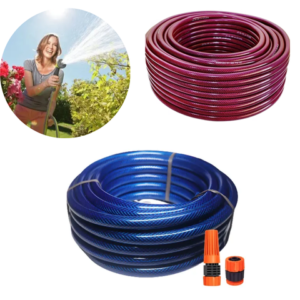 MANGUEIRA TRANÇADA COLORIDA 30MTS (3PÇS)-SUNFLEX