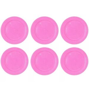PRATO DESCARTÁVEL ROSA P/BOLO CX100-TRIK TRIK
