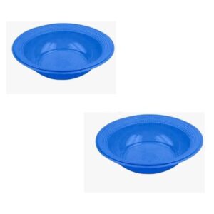 PRATO FUNDO 12CM AZUL 100X10-TRIK TRIK