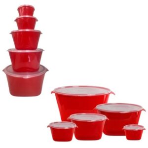KIT RUBI VERMELHO 5PÇS (3KITS)-ACQUAMAR