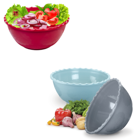 SALADEIRA 6,2LTS (12PÇS)-PLÁSTICOS RAINHA