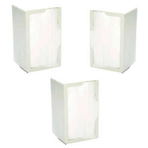 PORTA GUARDANAPO TV BRANCO (24PÇS)-BERNACSTEIN