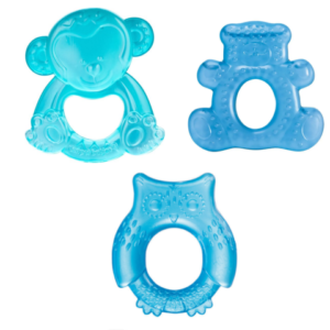 MORDEDOR SOFT AZUL SILICONE-NEW BABY (12PÇS)-NEW BABY