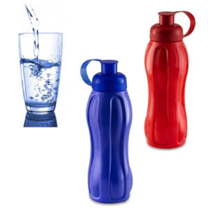 GARRAFA SQUEEZE PET BELIEVE FECHADA LISA 600ML (12PÇS)-PLASDURAN