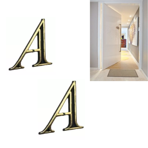 LETRA A P/APARTAMENTO (36PÇS)-CABEKLA