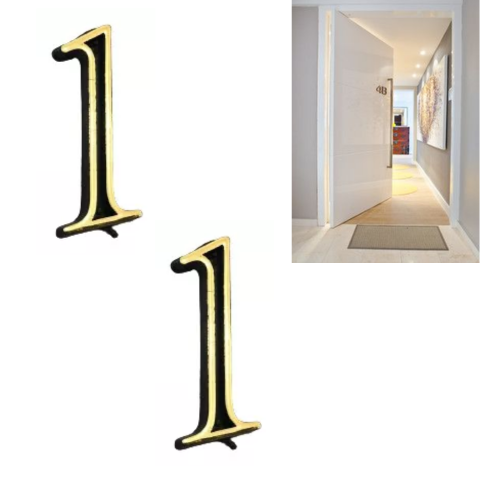 NÚMERO 1 P/APARTAMENTO (36PÇS)-CABEKLA