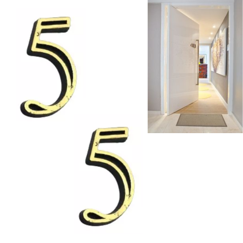 NÚMERO 5 P/APARTAMENTO (36PÇS)-CABEKLA