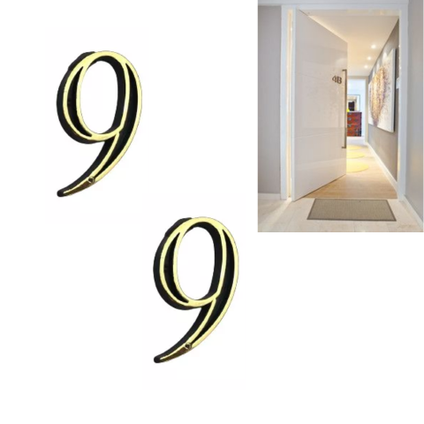 NÚMERO 9 P/APARTAMENTO (36PÇS)-CABEKLA