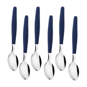 JG DE COLHERES C/6PÇS AZUL MARINHO CLASSIC (12PCT)-LET ÚTIL