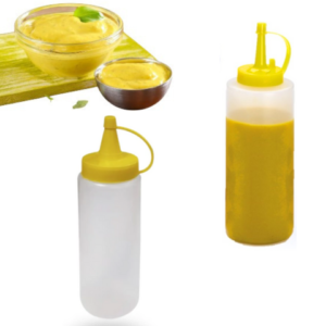 BISNAGA INDIVIDUAL  200ML AMARELA (36PÇS)-NOVA ERA