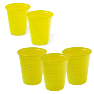 COPO 200ML AMARELO C/50 CX40-TRIK TRIK