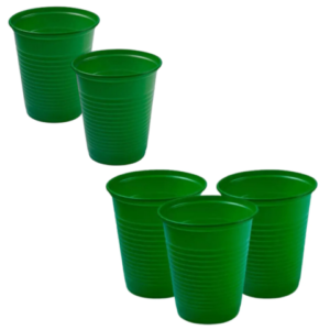COPO 200ML VERDE ESCURO C/50 CX40-TRIK TRIK