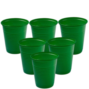 COPO 200ML VERDE ESCURO C/50 CX40-TRIK TRIK