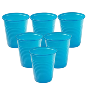 COPO 200ML AZUL CLARO C/50 CX40-TRIK TRIK