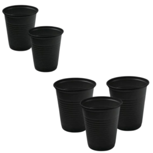 COPO 200ML PRETO C/50 CX40-TRIK TRIK