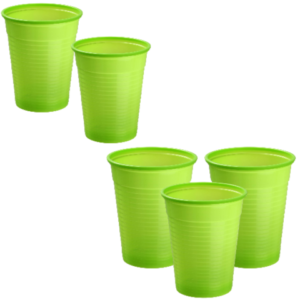 COPO 200ML VERDE C/50 CX40-TRIK TRIK