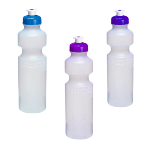 GARRAFA SQUEEZE ESPORTIVA LISA 750ML (12PÇS)-PLASDURAN