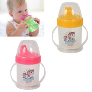 COPO KIDS UNICÓRNIO C/ALÇA 220ML (12PÇS)-PLASDURAN