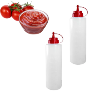 BISNAGA PROFISSIONAL LISA KETCHUP 600ML (12PÇS)-PLASDUTAN