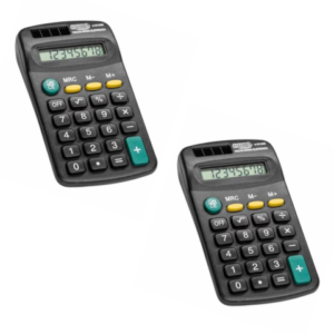 CALCULADORA ELETRÔNICA PEQUENA 8 DÍGITOS (12PÇS)