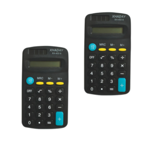 CALCULADORA ELETRÔNICA PEQUENA 8 DÍGITOS (12PÇS)