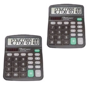 CALCULADORA ELETRÔNICA GRANDE 12 DÍGITOS (6PÇS)