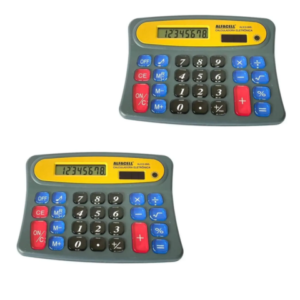 CALCULADORA ELETRÔNICA MÉDIA 8 DÍGITOS (6PÇS)
