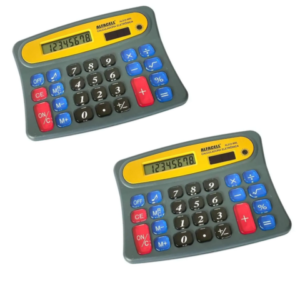 CALCULADORA ELETRÔNICA MÉDIA 8 DÍGITOS (6PÇS)