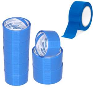 FITA ADESIVA 45MMX40M AZUL (CX C/50)-SUPERFITAS