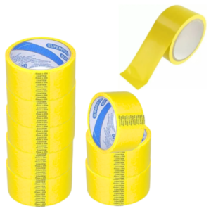 FITA ADESIVA 45MMX40M AMARELO (CX C/50)-SUPERFITAS