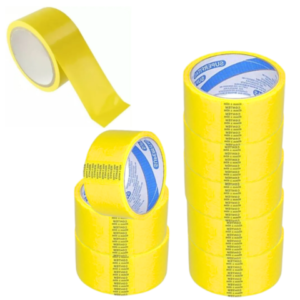 FITA ADESIVA 45MMX40M AMARELO (CX C/50)-SUPERFITAS