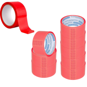 FITA ADESIVA 45MMX40M VERMELHO (CX C/50)-SUPERFITAS