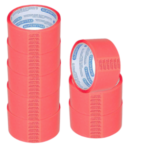 FITA ADESIVA 45MMX40M VERMELHO (CX C/50)-SUPERFITAS