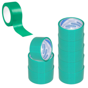 FITA ADESIVA 45MMX40M VERDE (CX C/50)-SUPERFITAS
