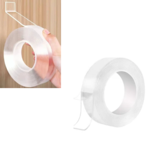 FITA DUPLA FACE AUTOADESIVA PLÁSTICO 2MX20MM ATÉ 3000G (12PÇS)-CAERUS